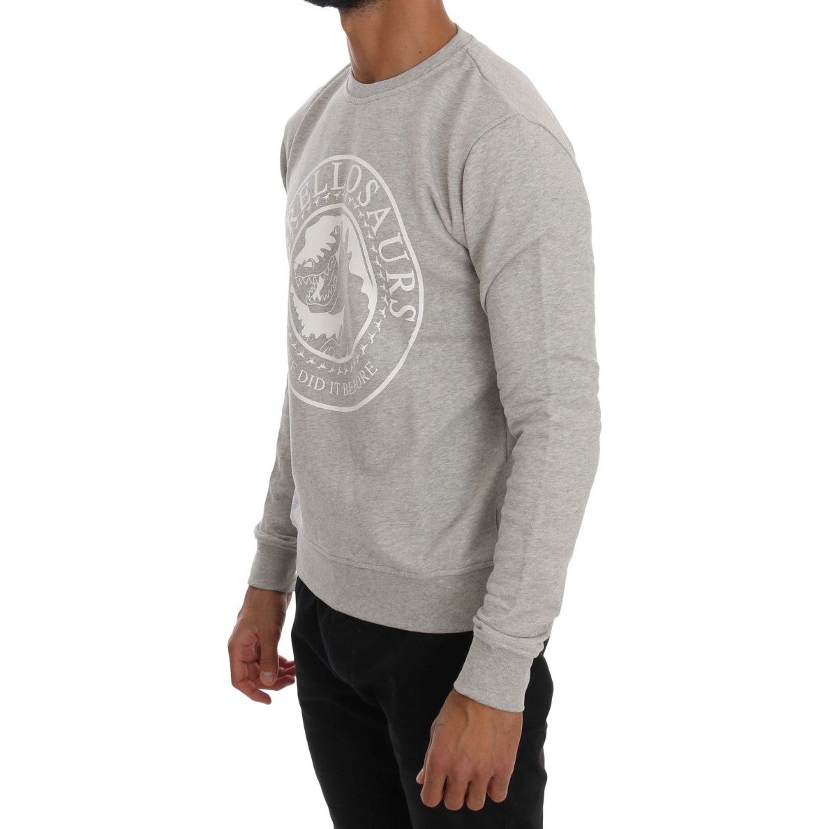 Frankie Morello Multicolor Cotton Crewneck Sweater