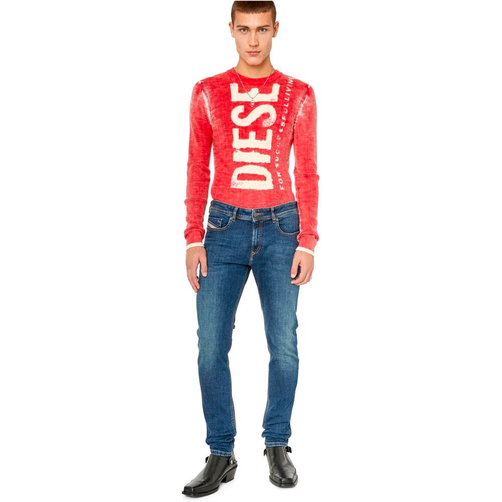 Diesel Blue Cotton Jeans for Elevated Everyday Style