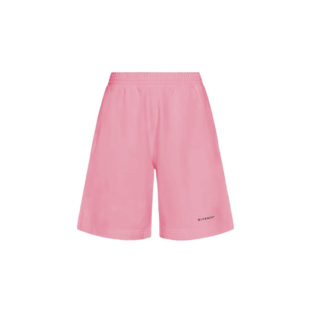 Givenchy Pink Cotton Shorts for Elevated Summer Style