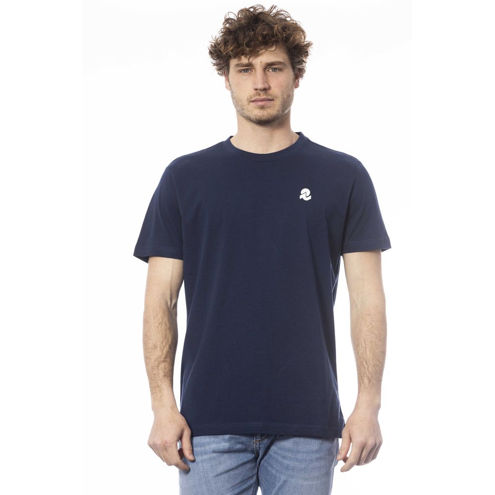 Invicta Blue Cotton T-Shirt for Effortless Elegance