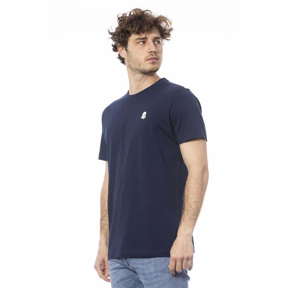 Invicta Blue Cotton T-Shirt for Effortless Elegance