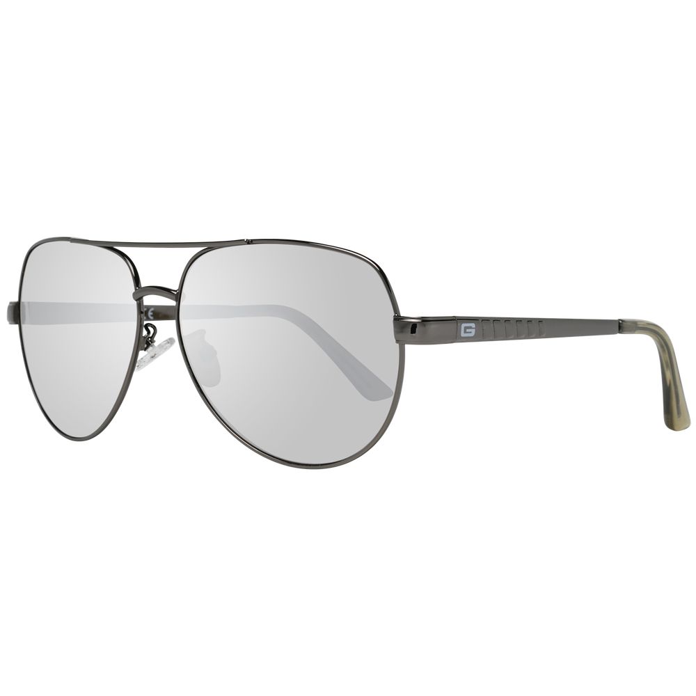 Guess Gray Metal Sunglasses - Timeless Elegance and Style
