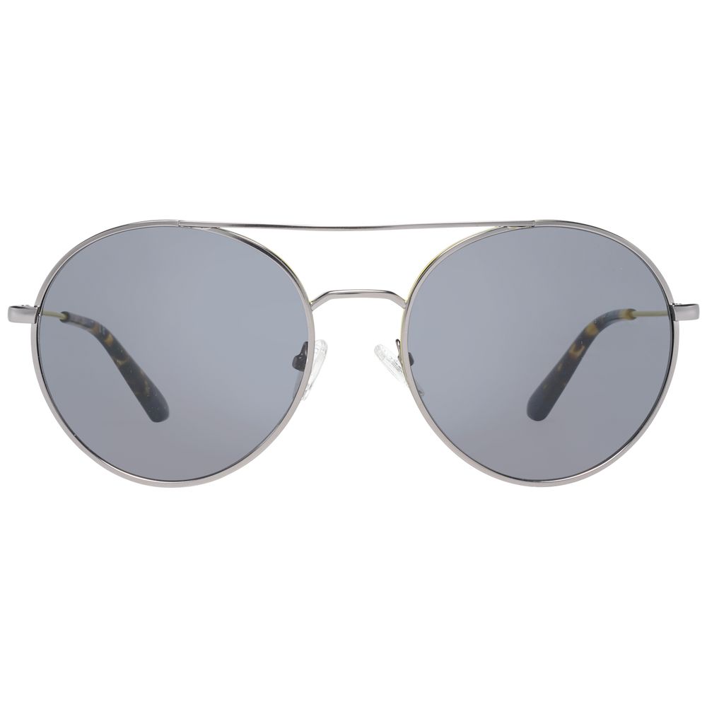 Gant Gray Metal Sunglasses - Timeless Elegance Redefined