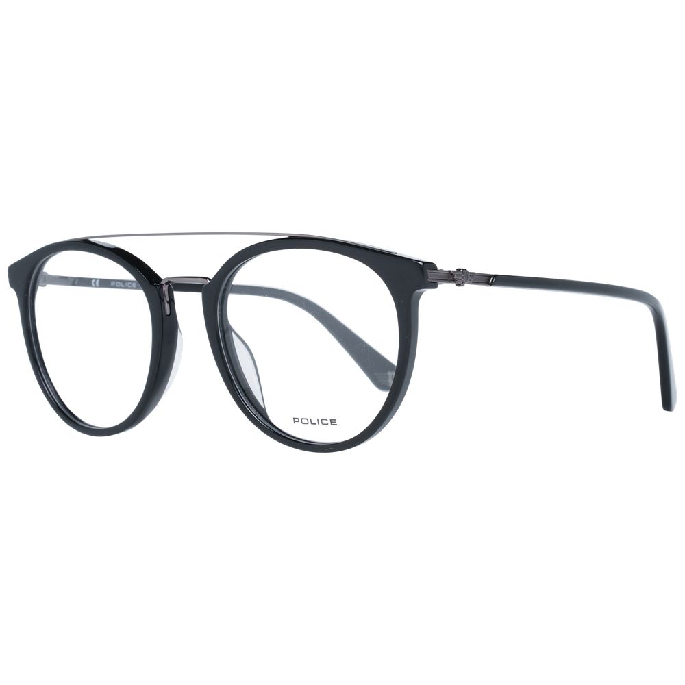 Police Black Metal Optical Frames for Timeless Elegance