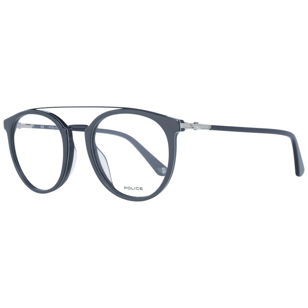 Police Gray Metal Optical Frames - Timeless Luxury Eyewear