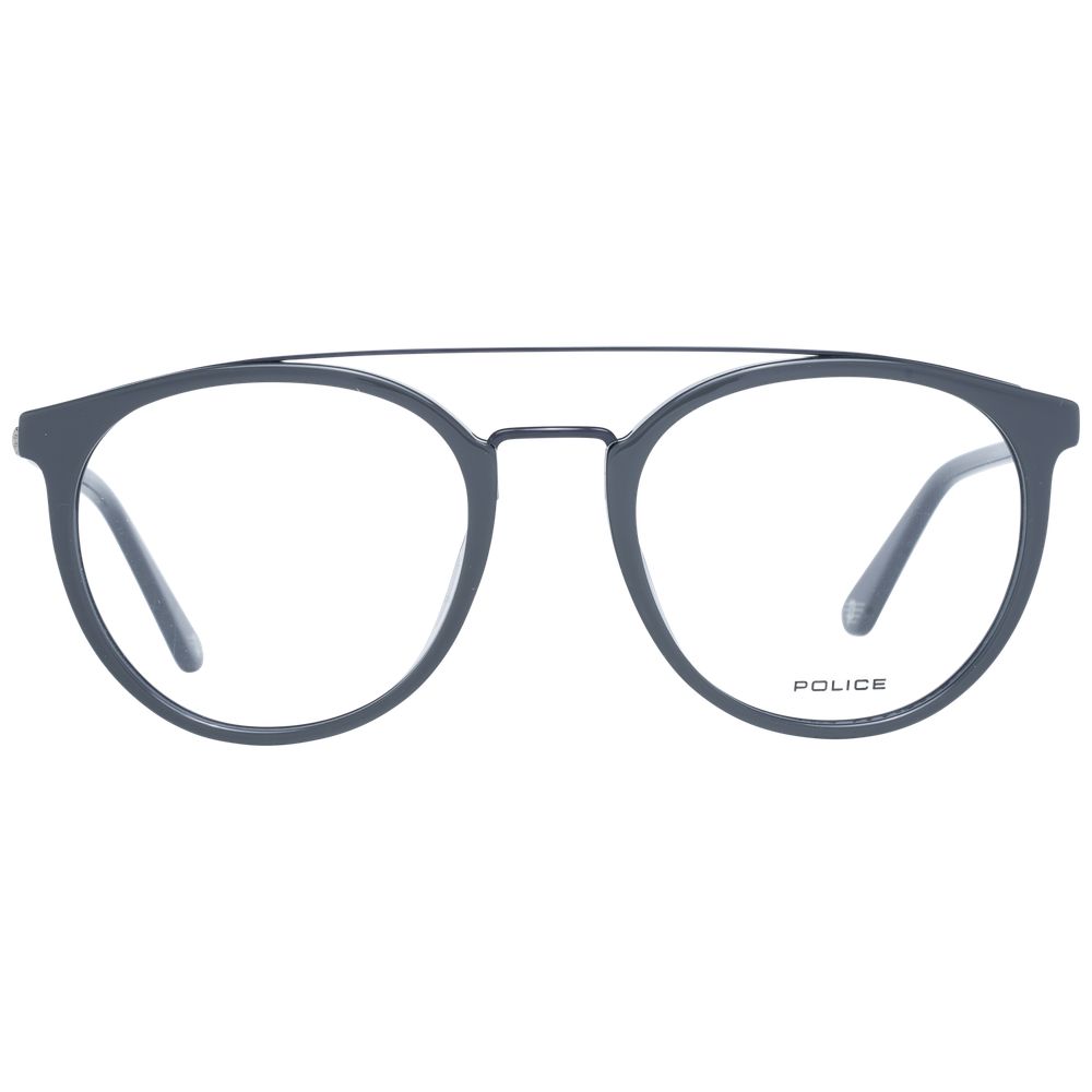 Police Gray Metal Optical Frames - Timeless Luxury Eyewear