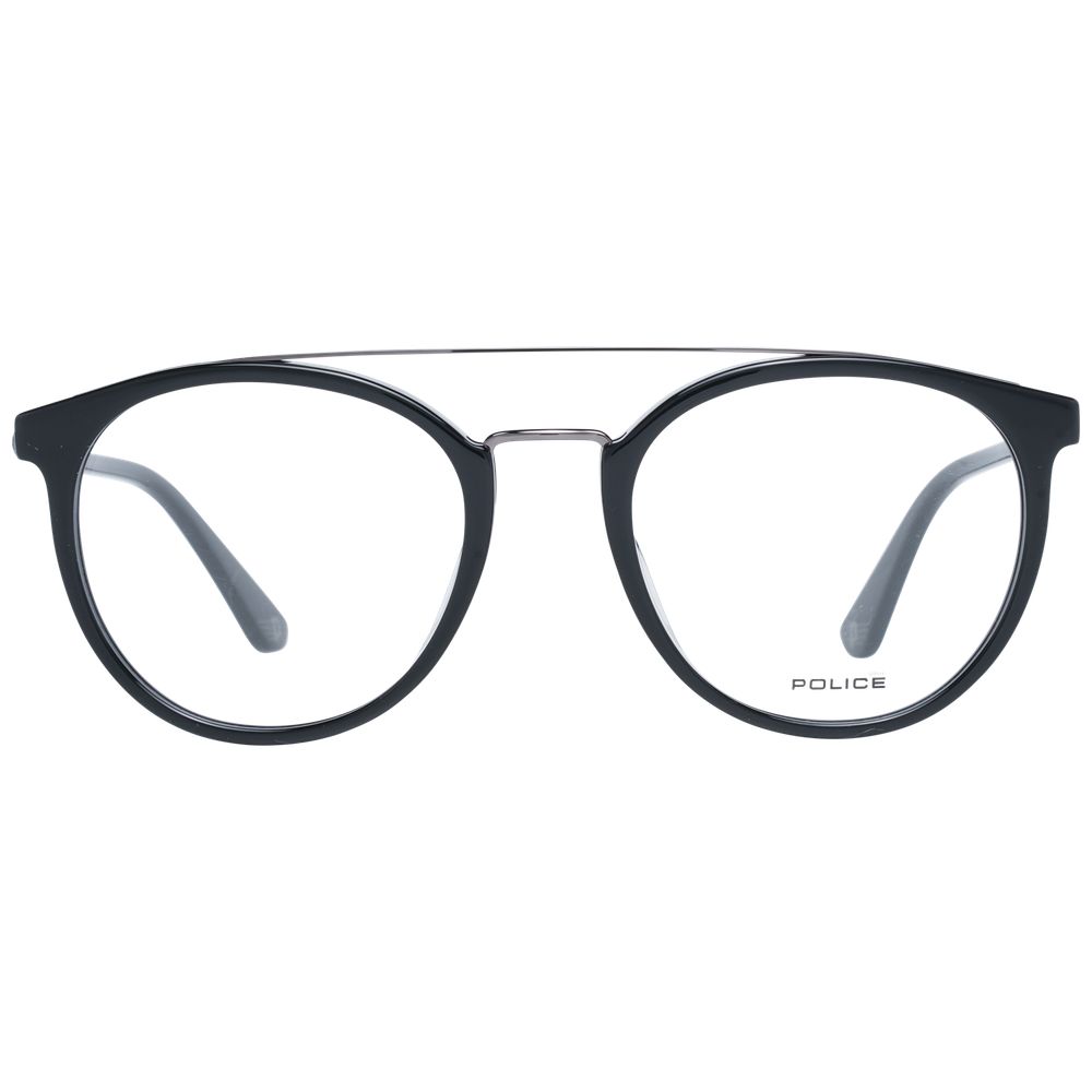 Police Black Metal Optical Frames for Timeless Elegance