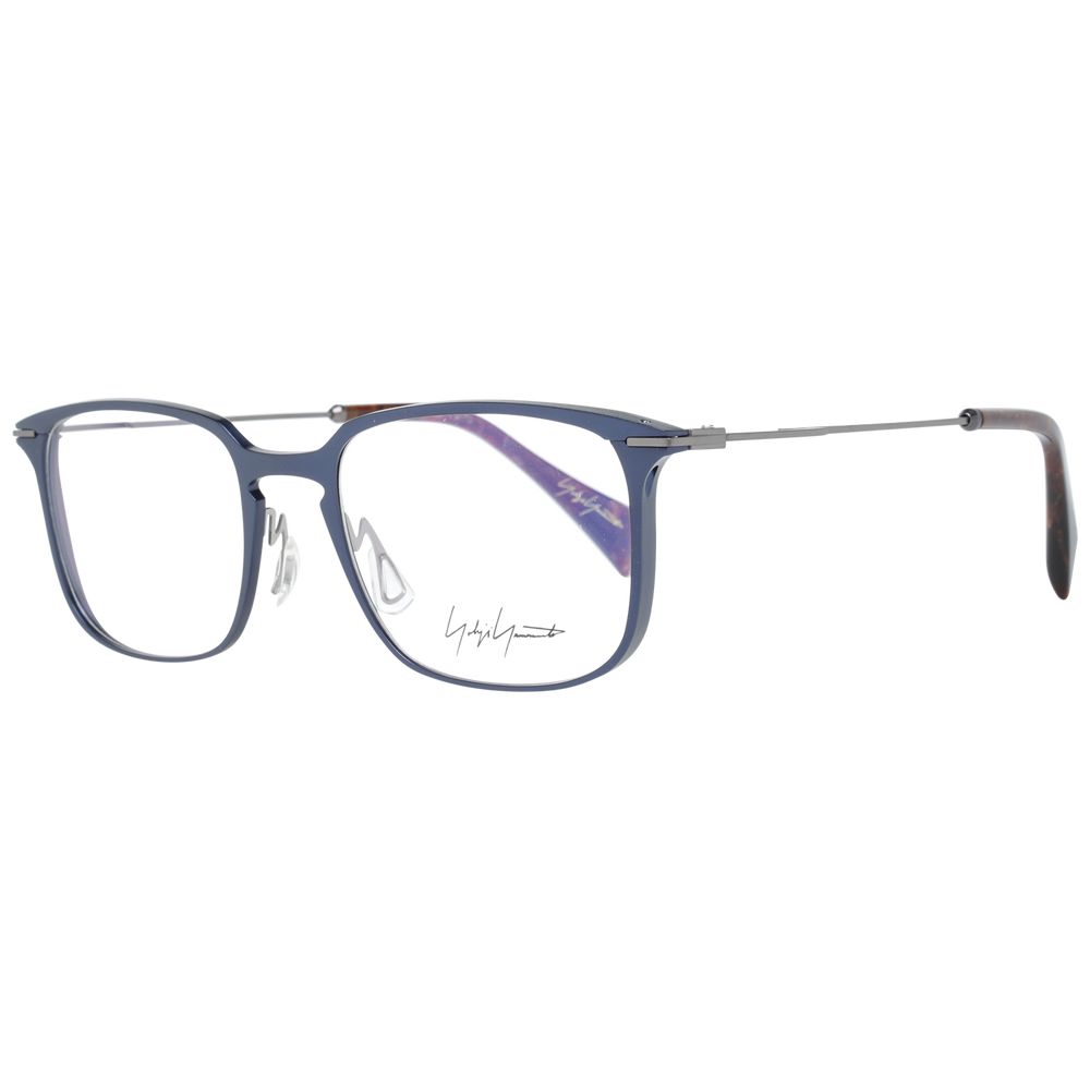 Yohji Yamamoto Blue Metal Optical Frames for Elevated Style