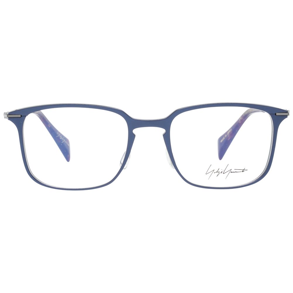 Yohji Yamamoto Blue Metal Optical Frames for Elevated Style