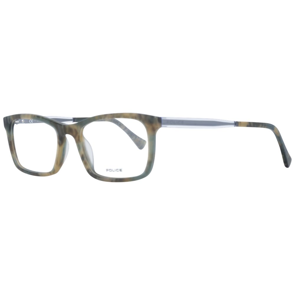 Police Green Acetate Optical Frames - Luxurious Statement Eyewear