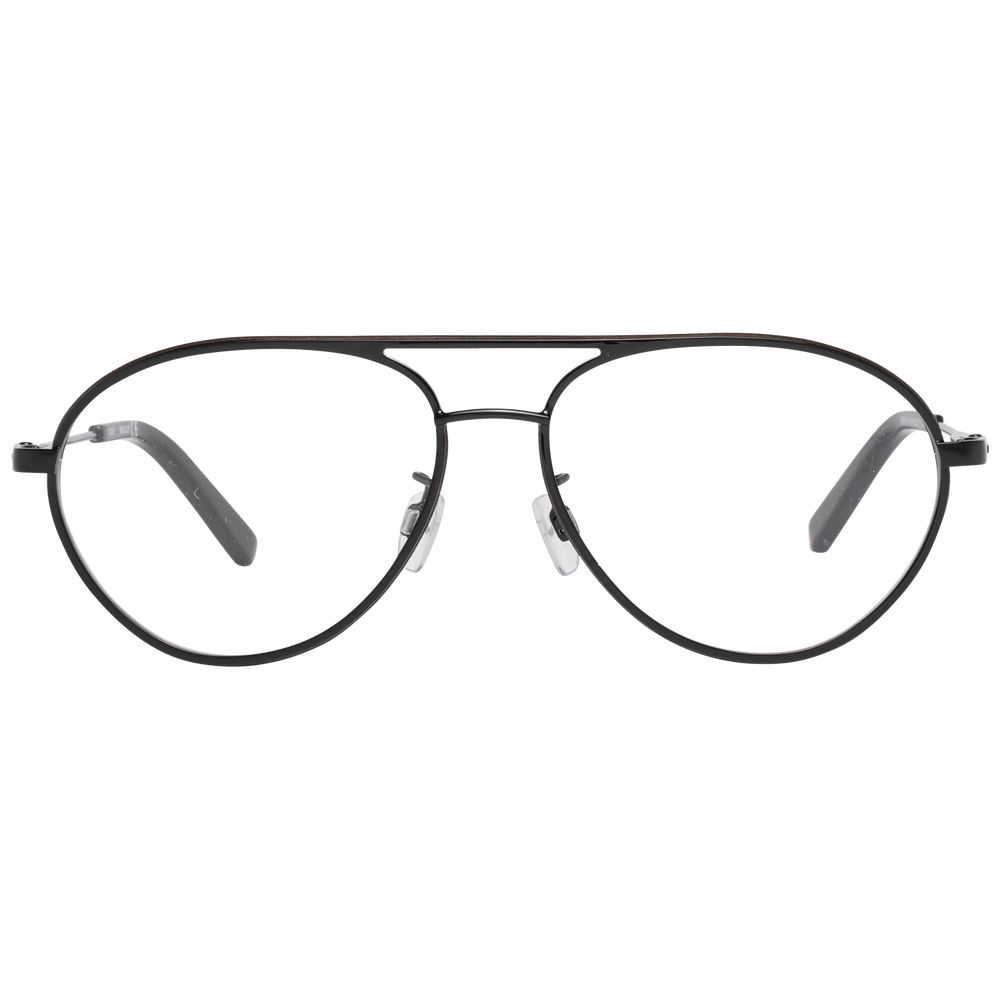 Bally Black Metal Optical Frames for Timeless Elegance