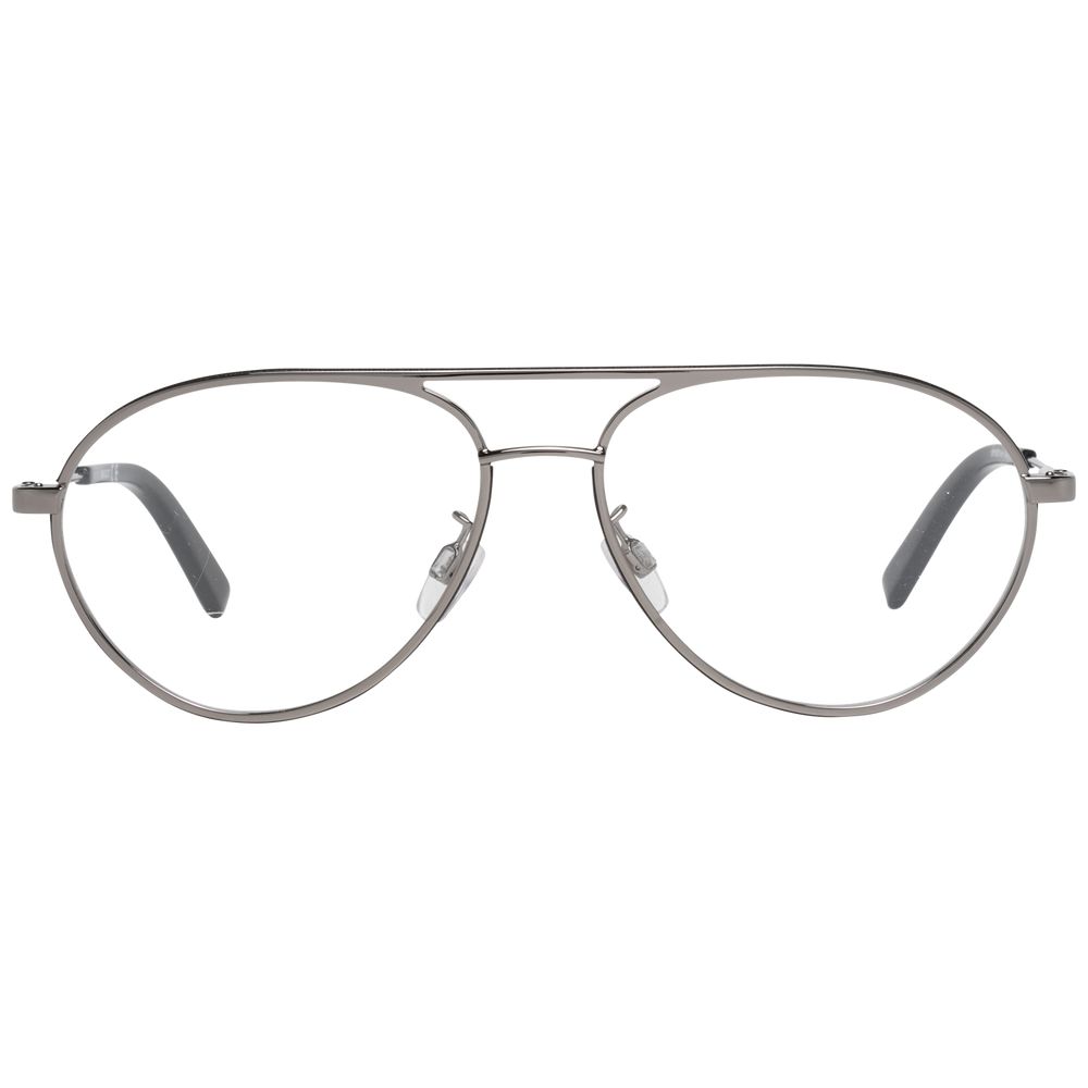 Bally Gray Metal Optical Frames - Sophisticated Luxury Eyewear