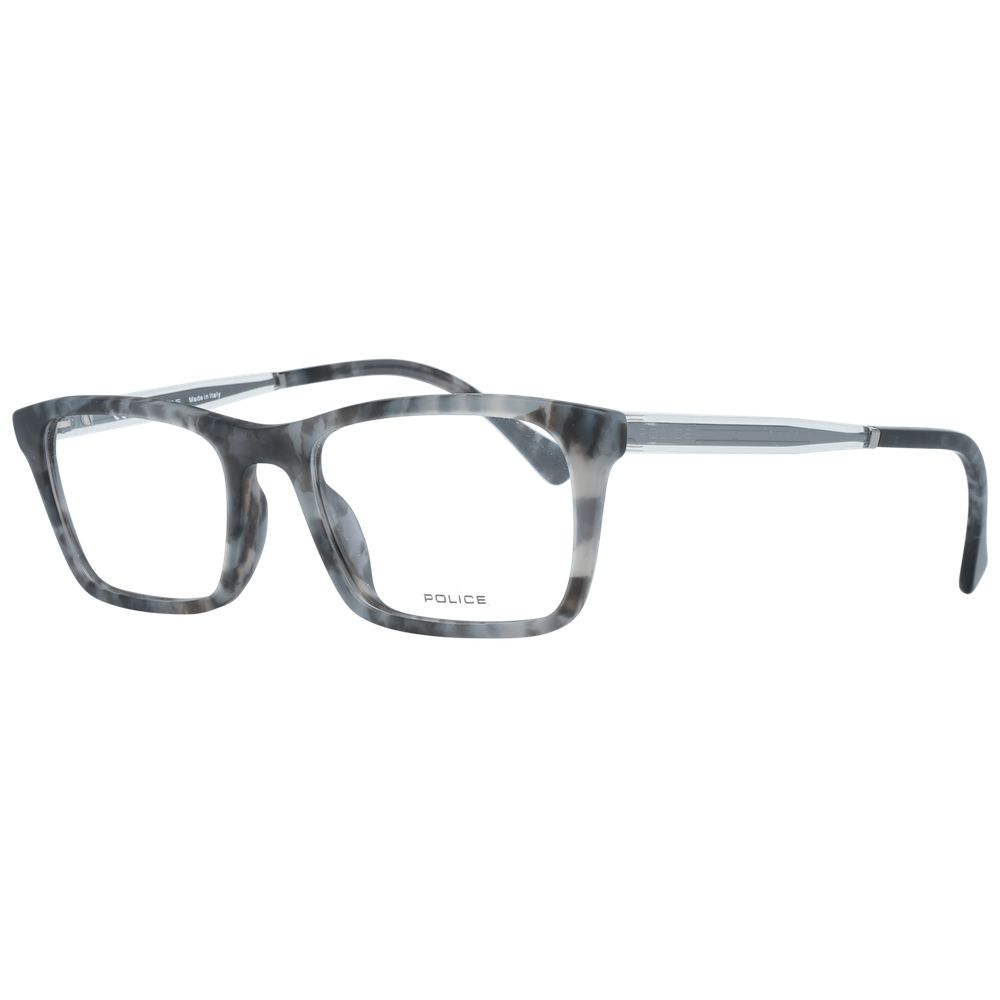 Police Gray Acetate Optical Frames for Modern Sophistication