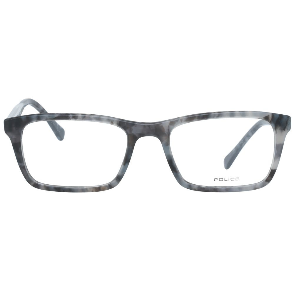 Police Gray Acetate Optical Frames for Modern Sophistication