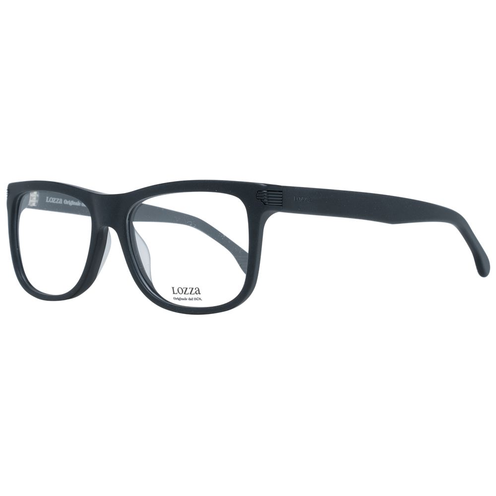 Lozza Black Acetate Optical Frames for Sophisticated Style