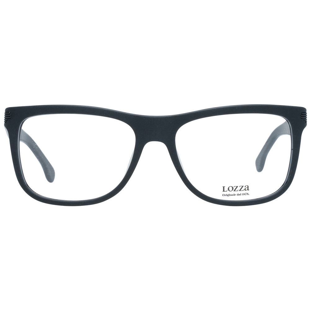 Lozza Black Acetate Optical Frames for Sophisticated Style