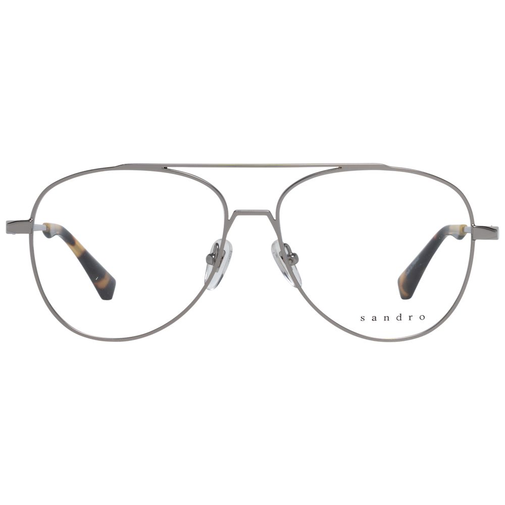 Sandro Gray Metal Optical Frames for Elevated Style