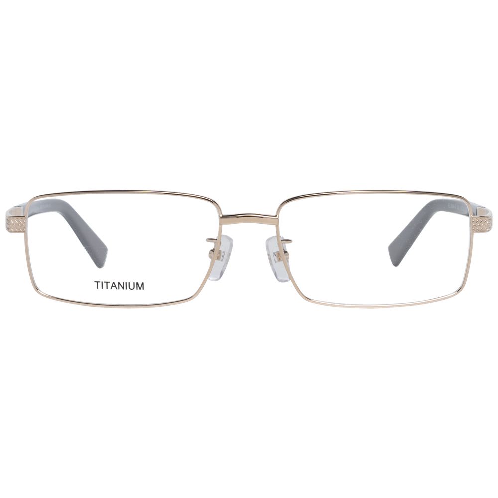 Ermenegildo Zegna Gold Titanium Optical Frames