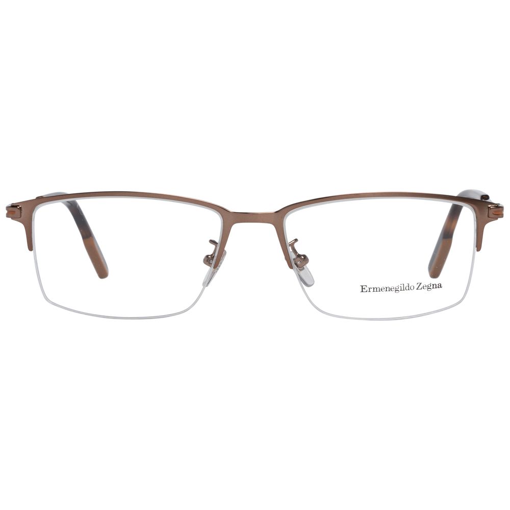 Ermenegildo Zegna Bronze Metal Optical Frames
