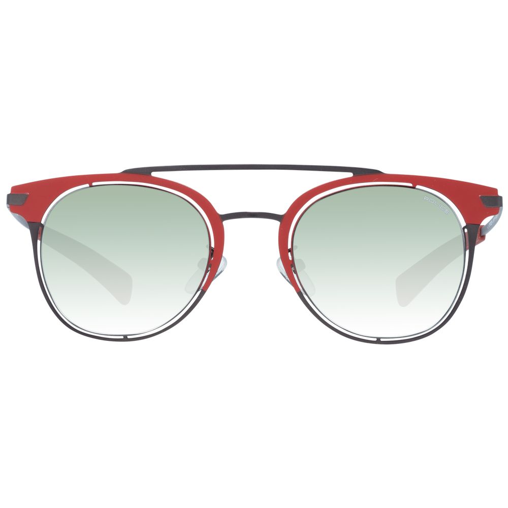 Police Multicolor Metal Sunglasses for Elevated Style