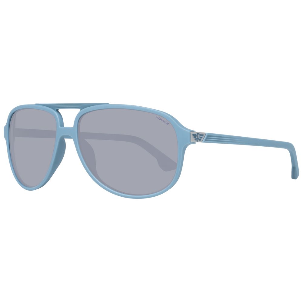 Police Gray Metal Sunglasses - Effortless Elegance Redefined