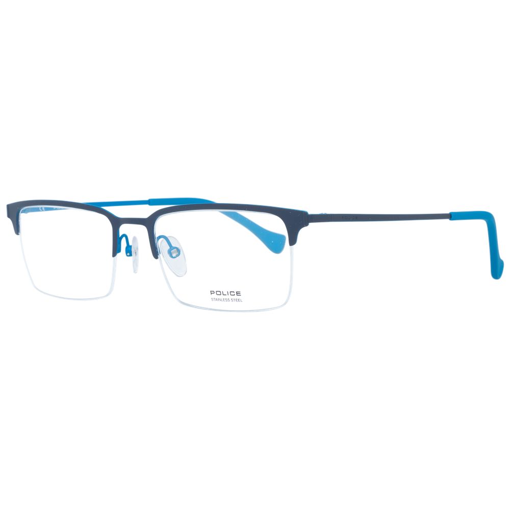 Police Blue Optical Frames - Contemporary Sophistication