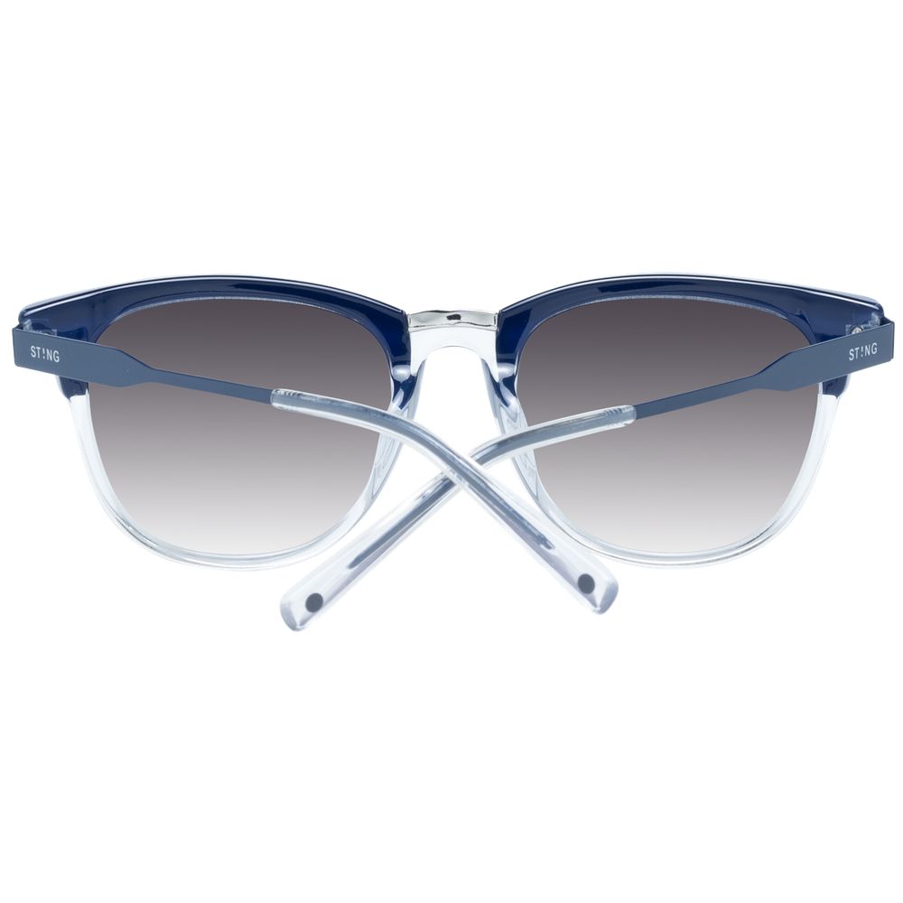 Sting Blue Acetate Sunglasses for Elevated Style Statement