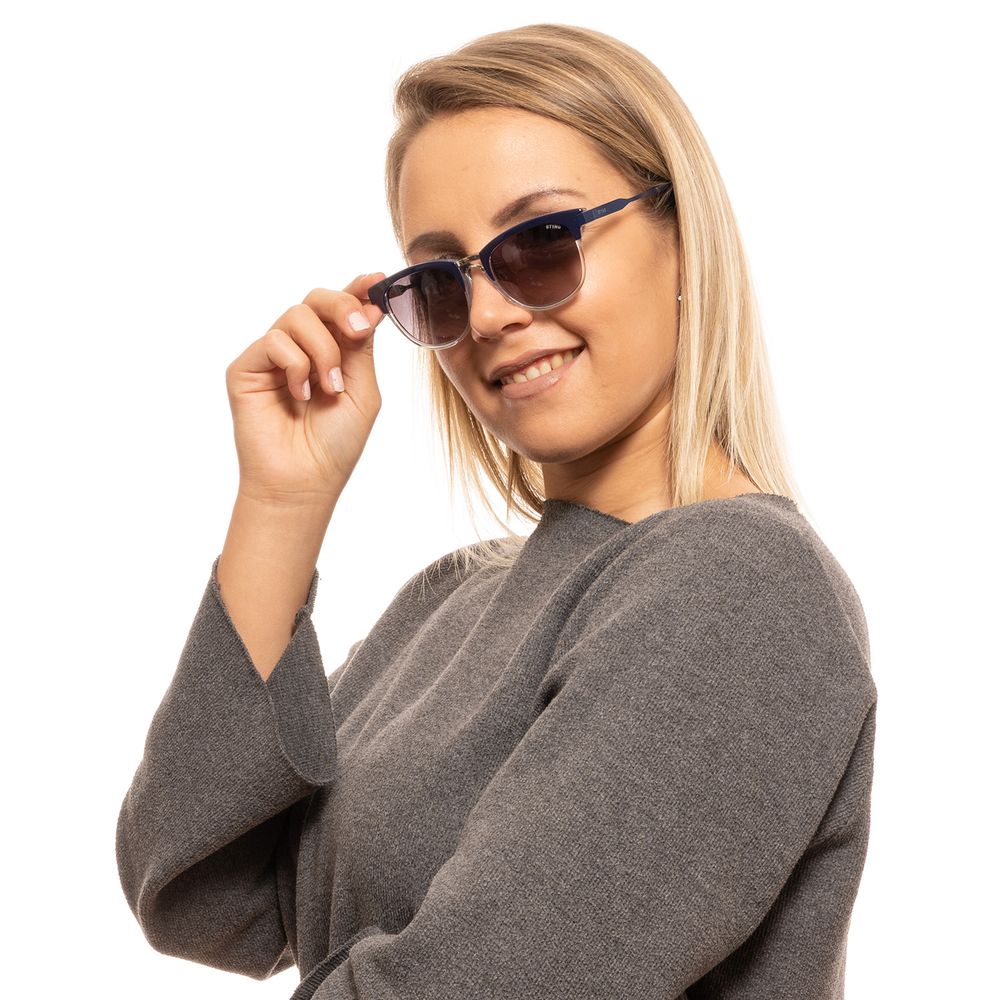 Sting Blue Acetate Sunglasses for Elevated Style Statement
