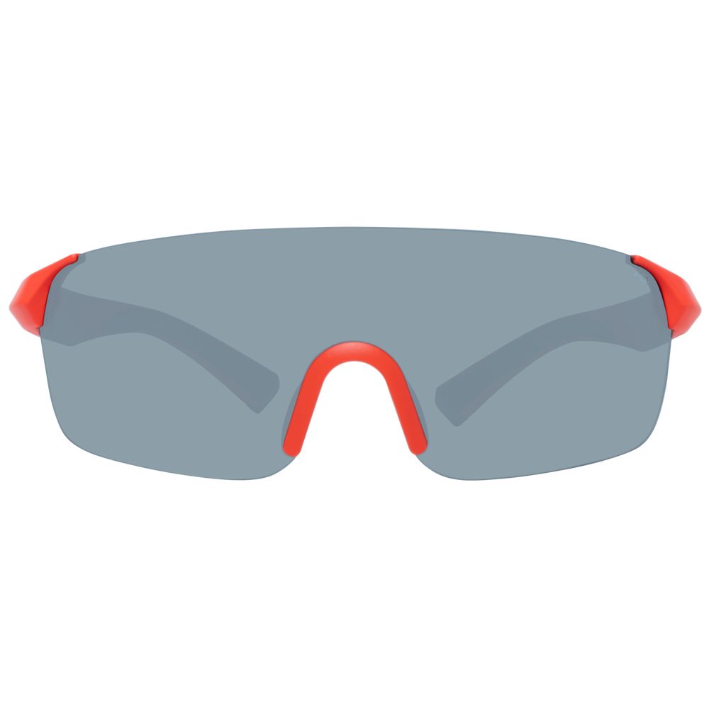 Fila Red Acetate Sunglasses - Bold Luxury for Effortless Style