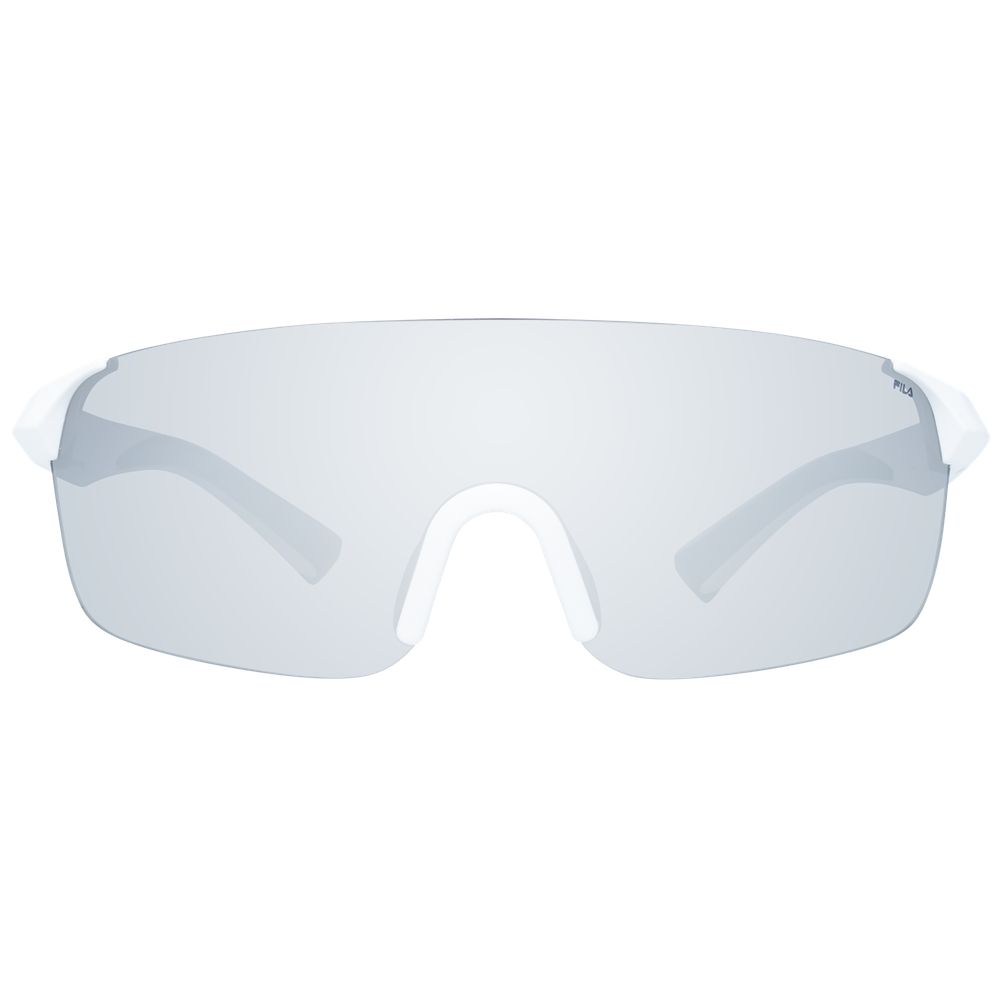 Fila White Acetate Sunglasses for a Luxurious Statement Look