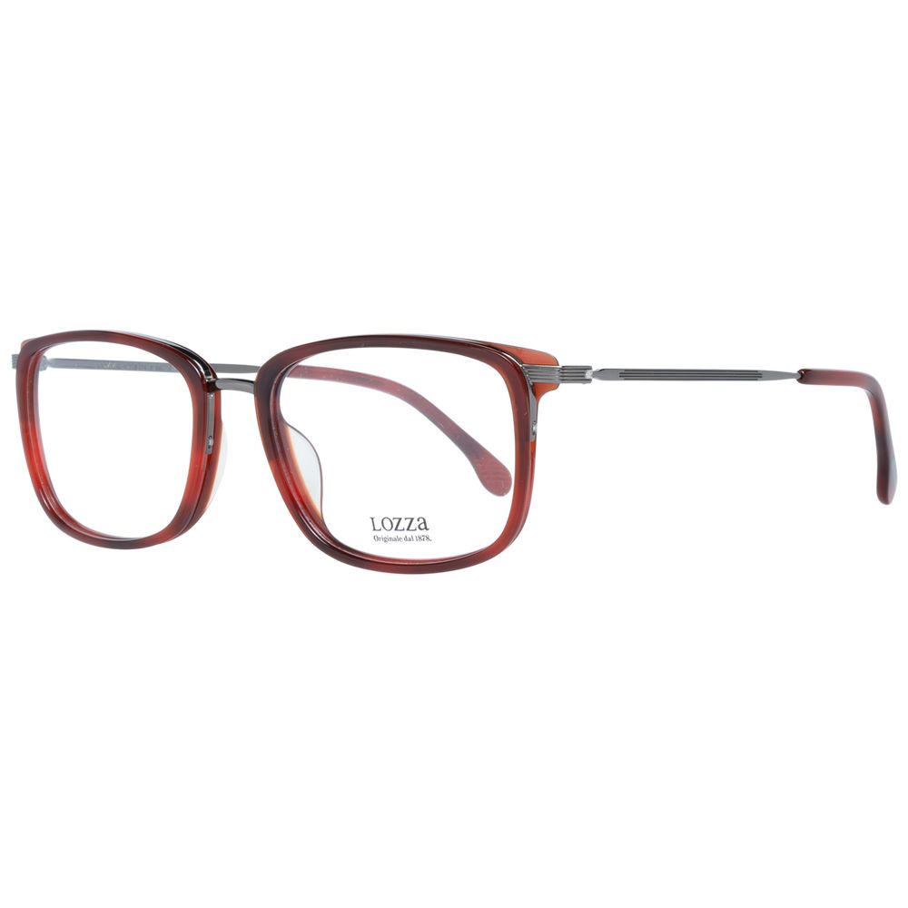 Lozza Red Acetate Optical Frames with Timeless Elegance