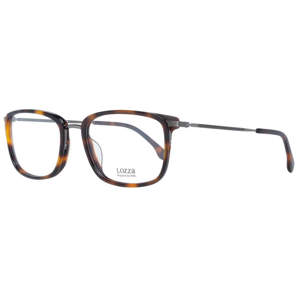 Lozza Brown Acetate Optical Frames for Timeless Sophistication