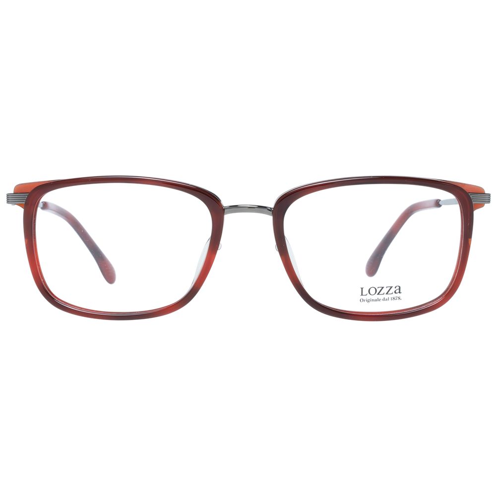 Lozza Red Acetate Optical Frames with Timeless Elegance
