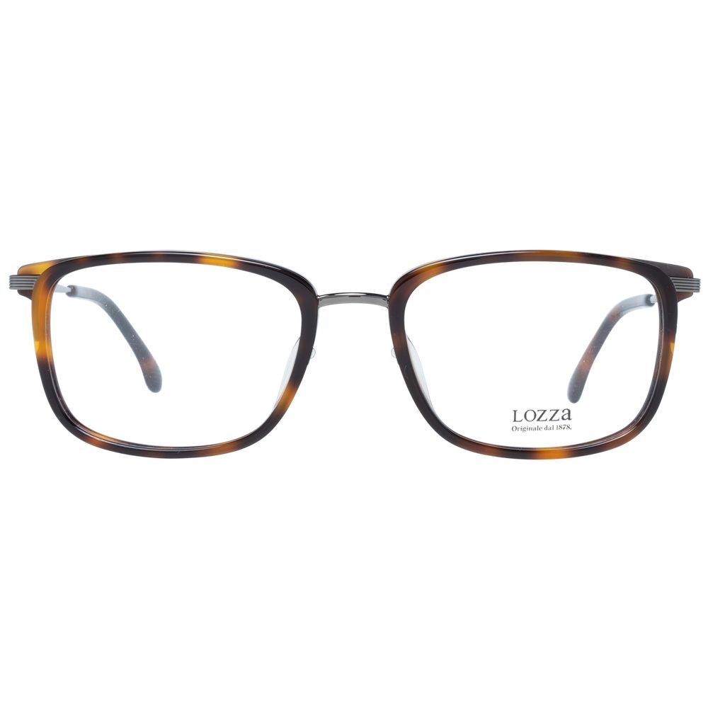 Lozza Brown Acetate Optical Frames for Timeless Sophistication