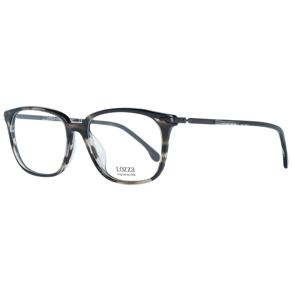 Lozza Brown Acetate Optical Frames for Elevated Style and Elegance