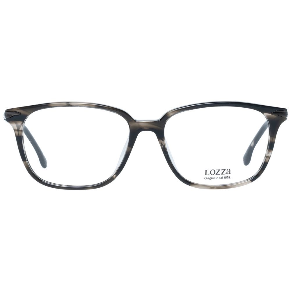 Lozza Brown Acetate Optical Frames for Elevated Style and Elegance