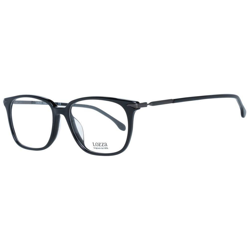 Lozza Black Acetate Optical Frames - Timeless Elegance Redefined