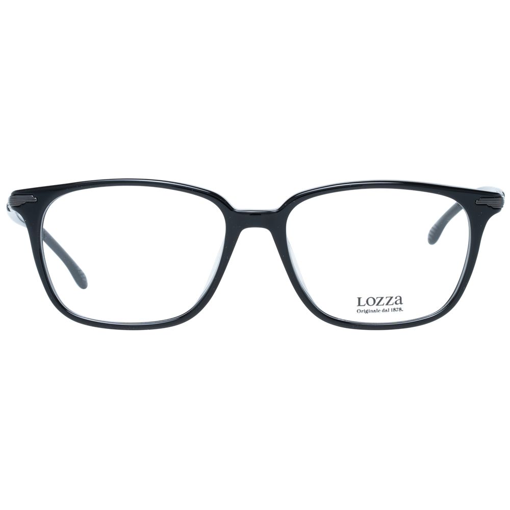 Lozza Black Acetate Optical Frames - Timeless Elegance Redefined