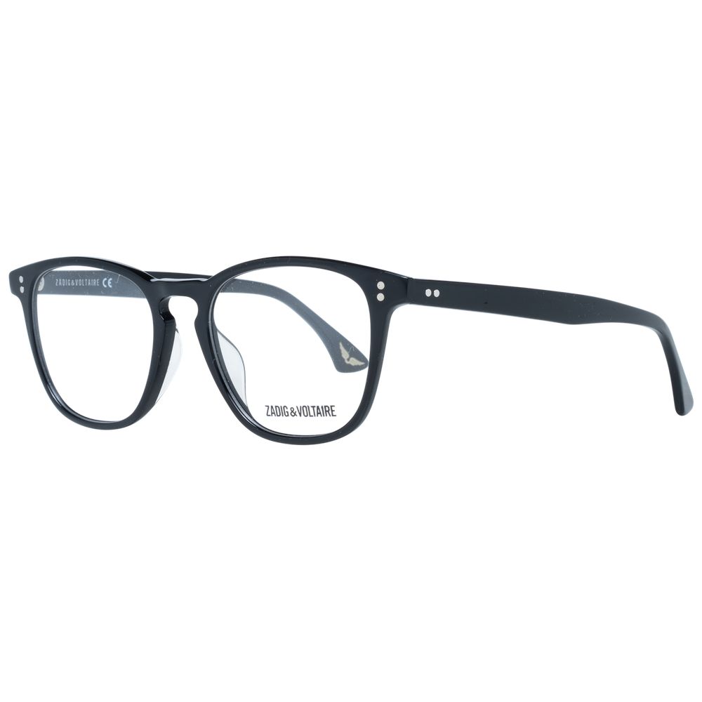 Zadig & Voltaire Black Acetate Optical Frames