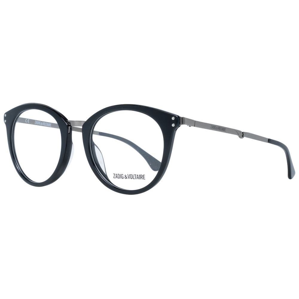 Zadig & Voltaire Black Metal Optical Frames for Effortless Elegance