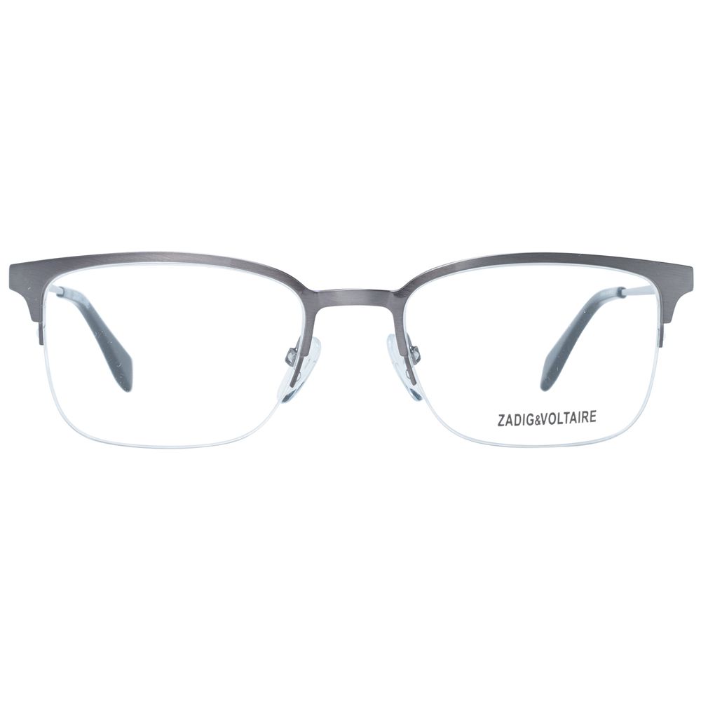 Zadig & Voltaire Gray Metal Optical Frames for Elevated Style