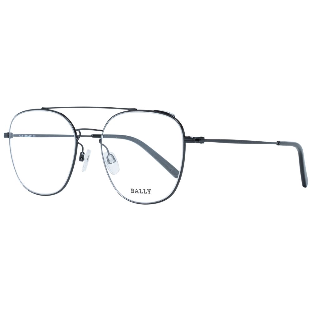 Bally Black Metal Optical Frames - Timeless Elegance Redefined