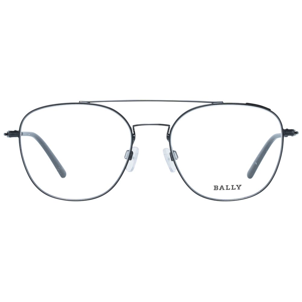 Bally Black Metal Optical Frames - Timeless Elegance Redefined