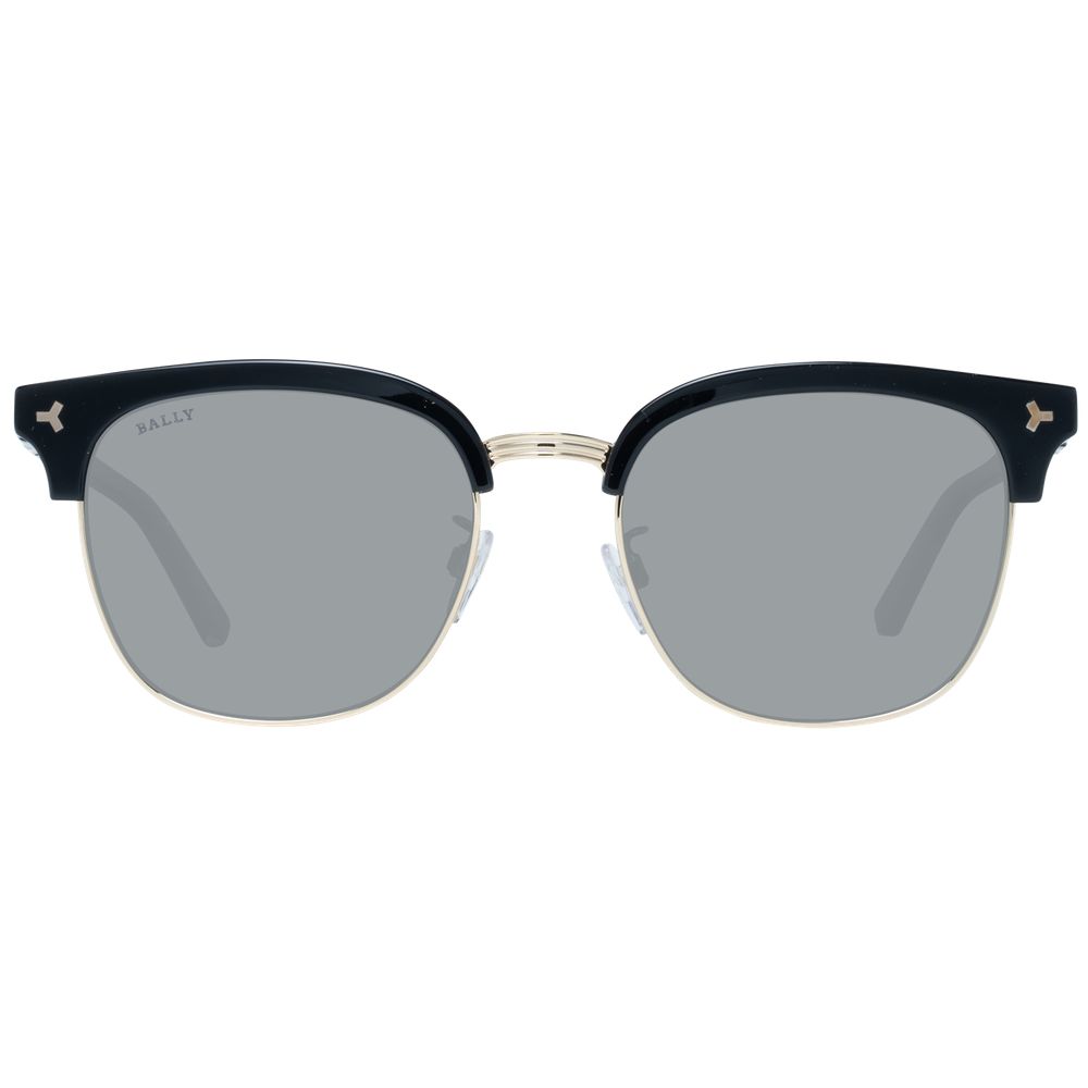 Bally Black Metal Sunglasses - Timeless Elegance Redefined