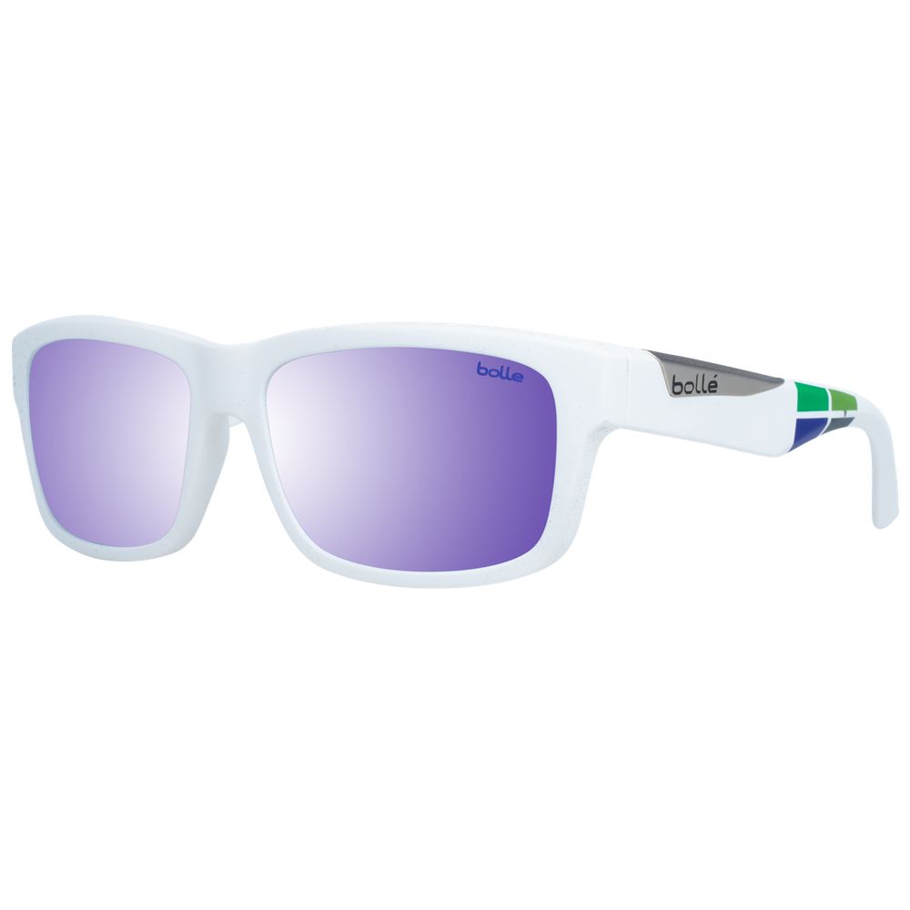 Bolle White Unisex Sunglasses - Timeless Elegance Redefined