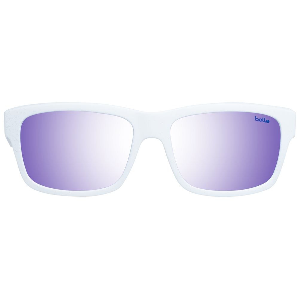 Bolle White Unisex Sunglasses - Timeless Elegance Redefined