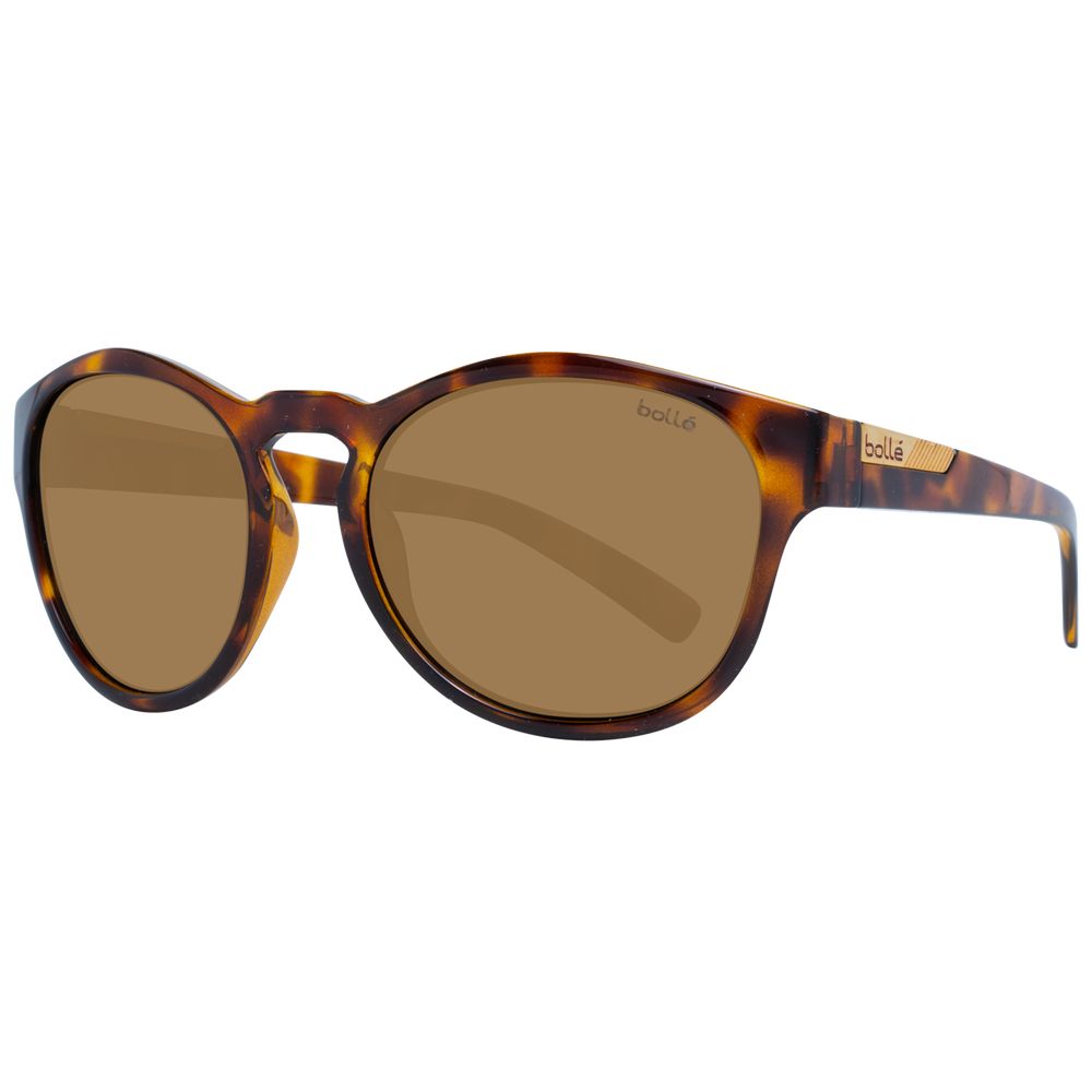 Bolle Brown Acetate Unisex Sunglasses with Timeless Elegance