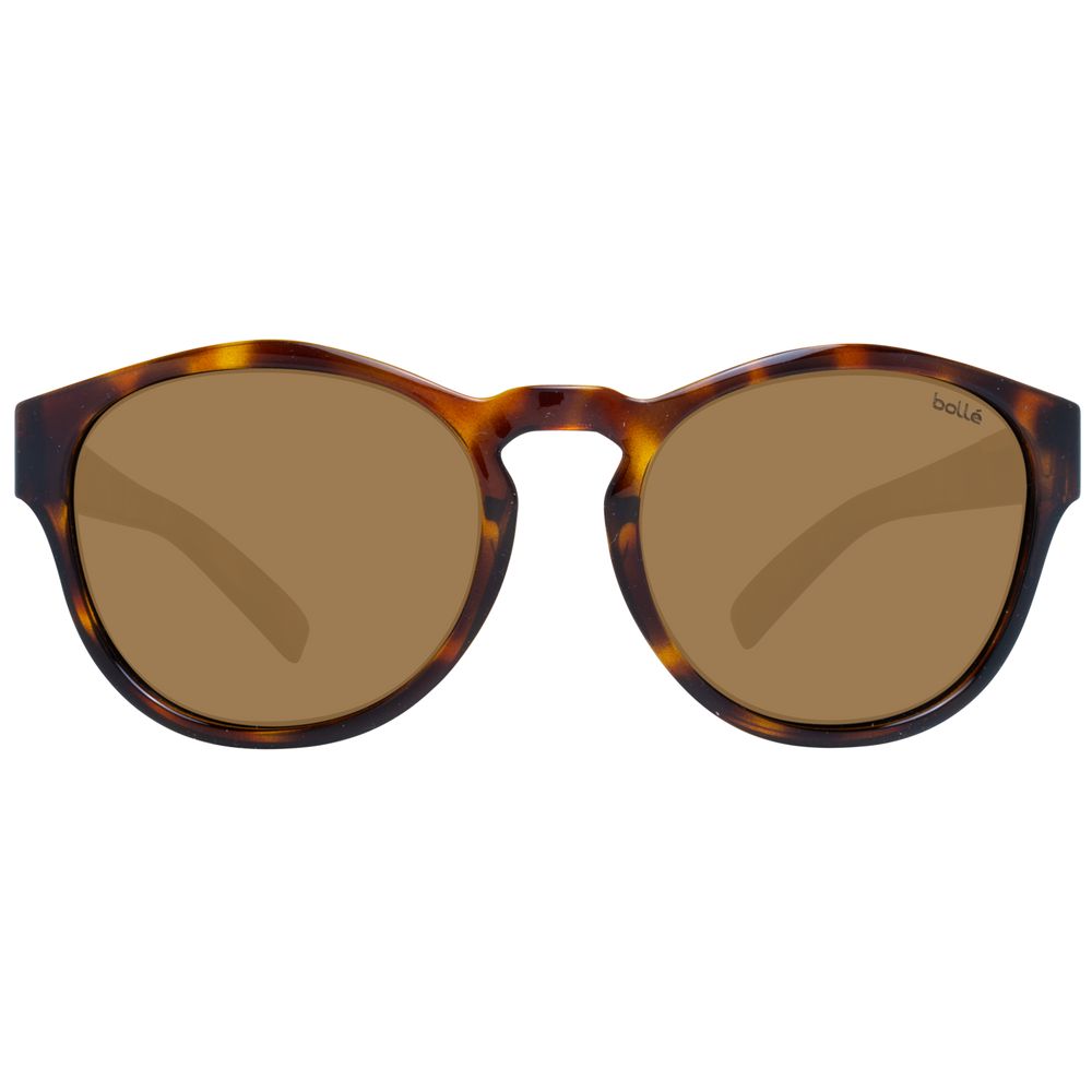 Bolle Brown Acetate Unisex Sunglasses with Timeless Elegance