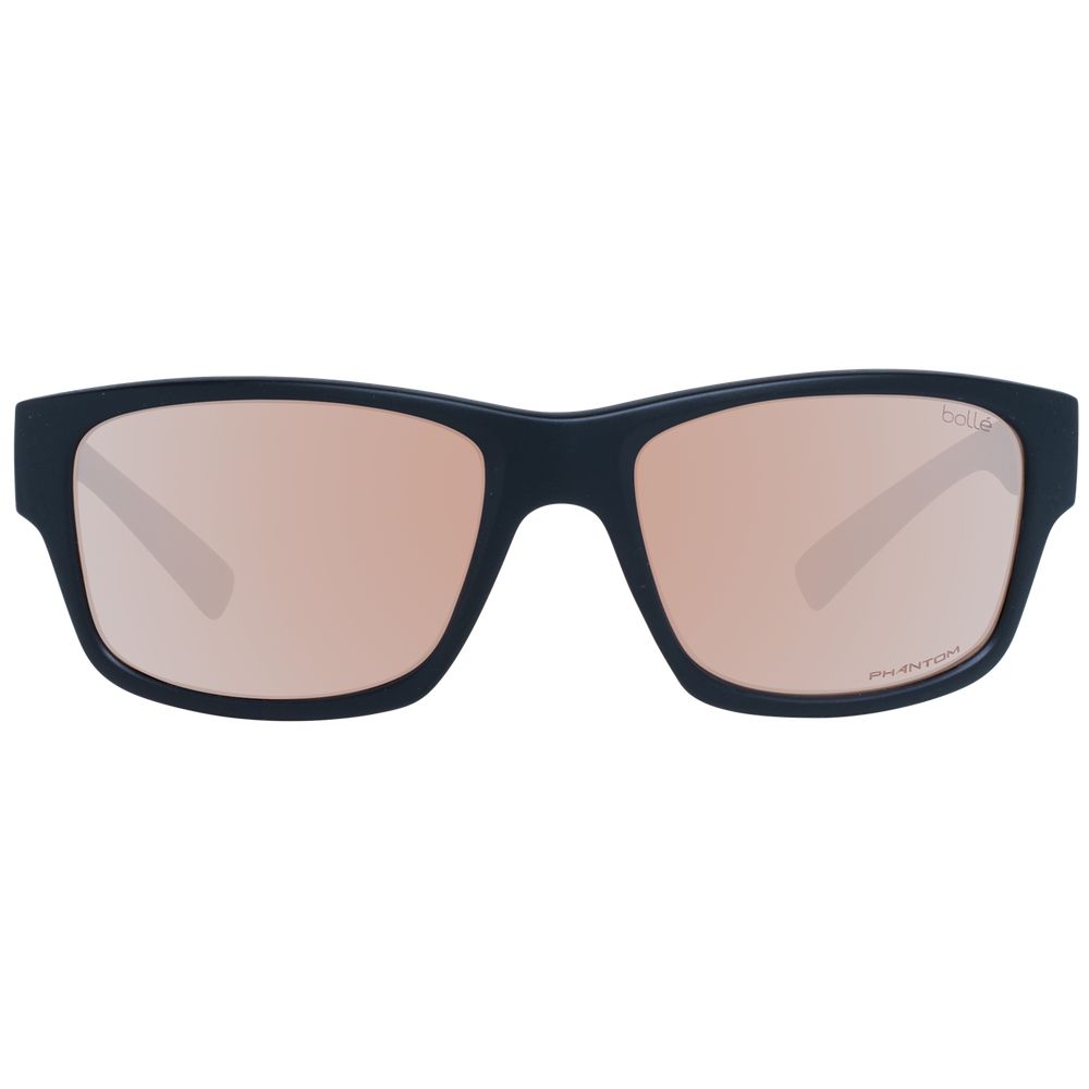 Bolle Black Acetate Sunglasses - Timeless Elegance Redefined