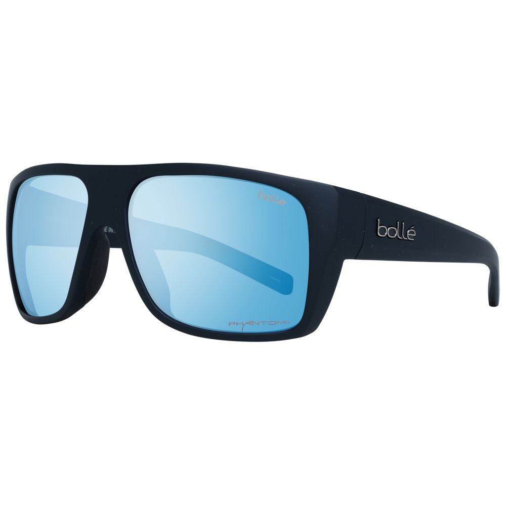Bolle Black Acetate Sunglasses with Polarized Lenses